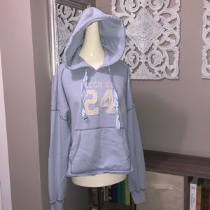 A&F cropped hoodie. Sz. XL.